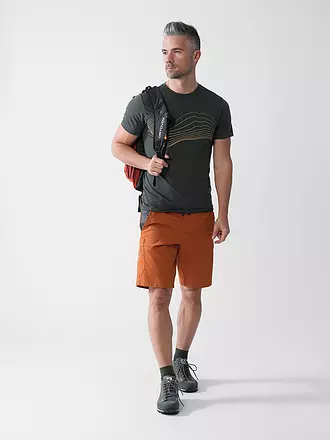 MERU | Maglietta funzionale da uomo Bustos Merino | dunkelgrün